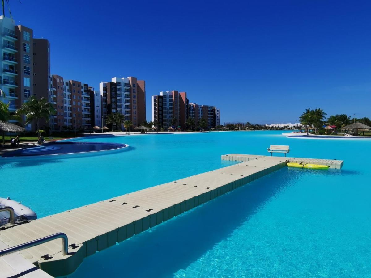 Departamento en Dream lagoons Cancún Exterior foto